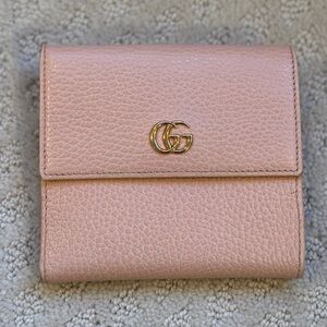 Gucci Blush Pink Leather Wallet